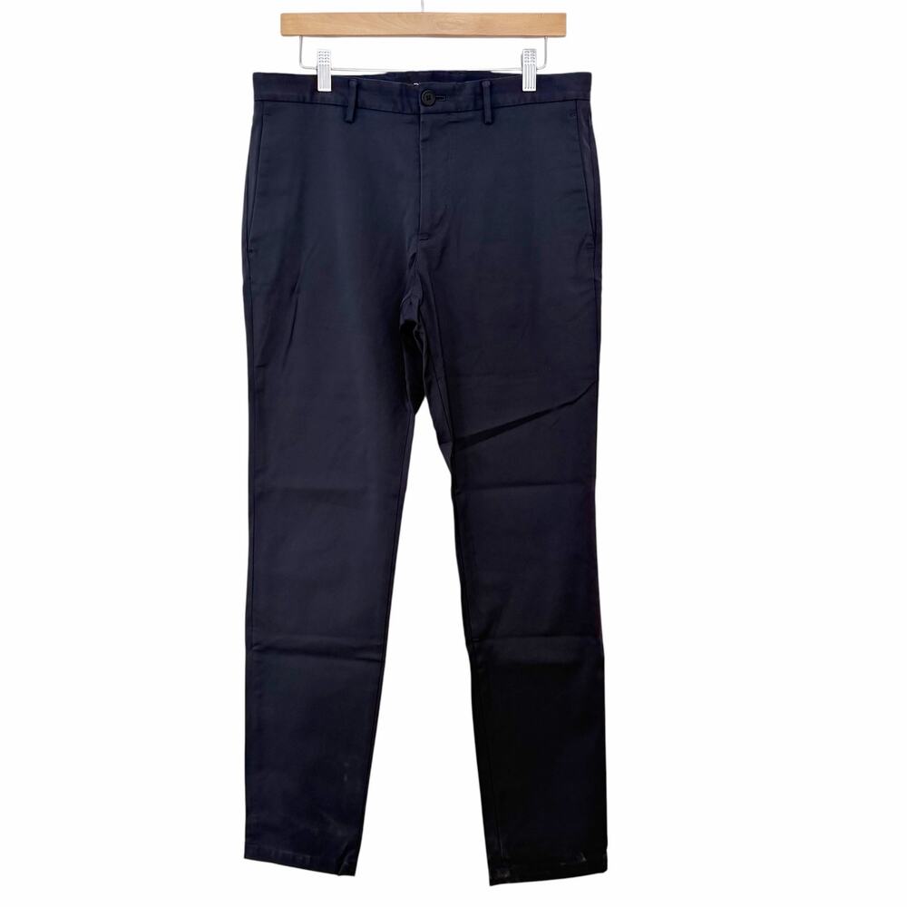Theory Navy Blue Zaine SW Neoteric Chino Pants Sz 32